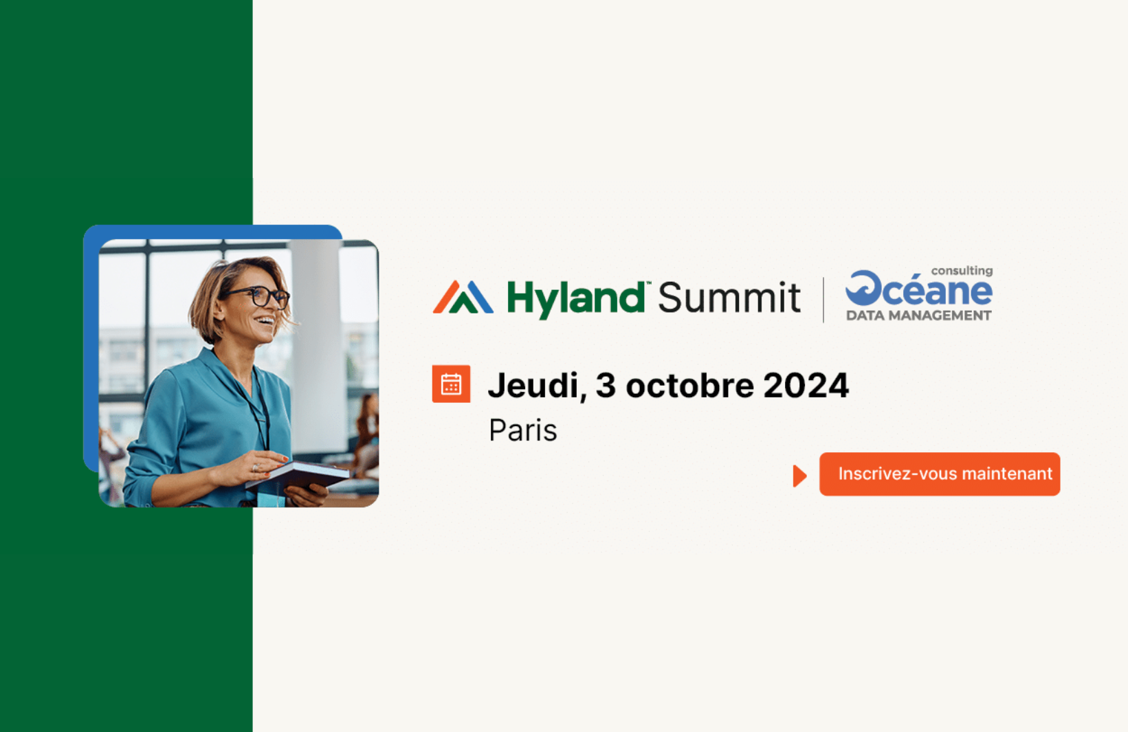 [Hyland Summit Paris] Océane Consulting DM sera présent le 03 octobre 2024 !